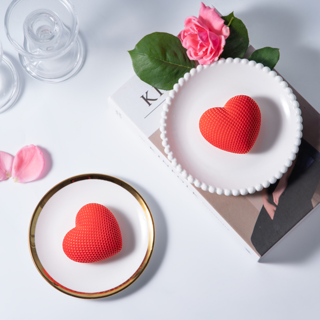 Know Your Heart Mousse Cake