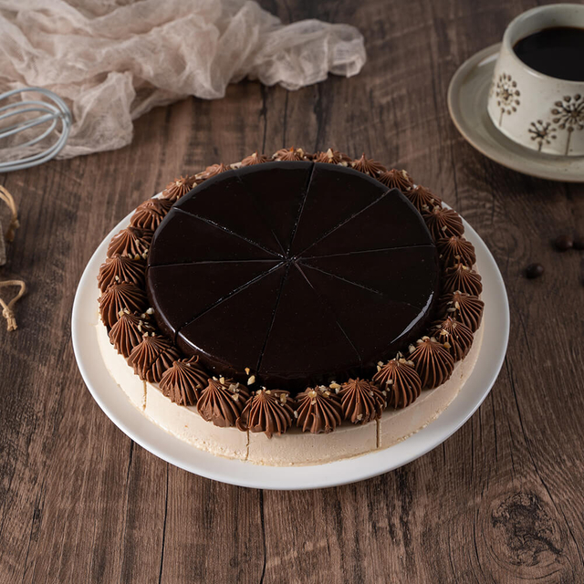Chocolate Hazelnut Mousse Cake