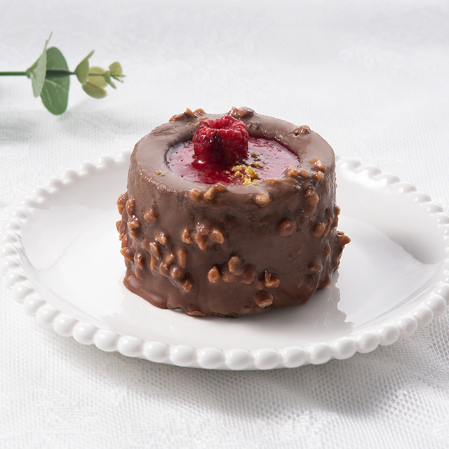 Brownie Raspberry Mousse Cake
