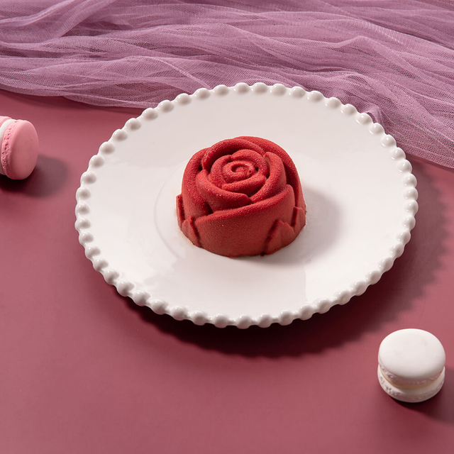 Red Rose Mousse Cake