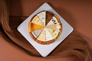 Sampung mga kumbinasyon ng Basque cheesecake