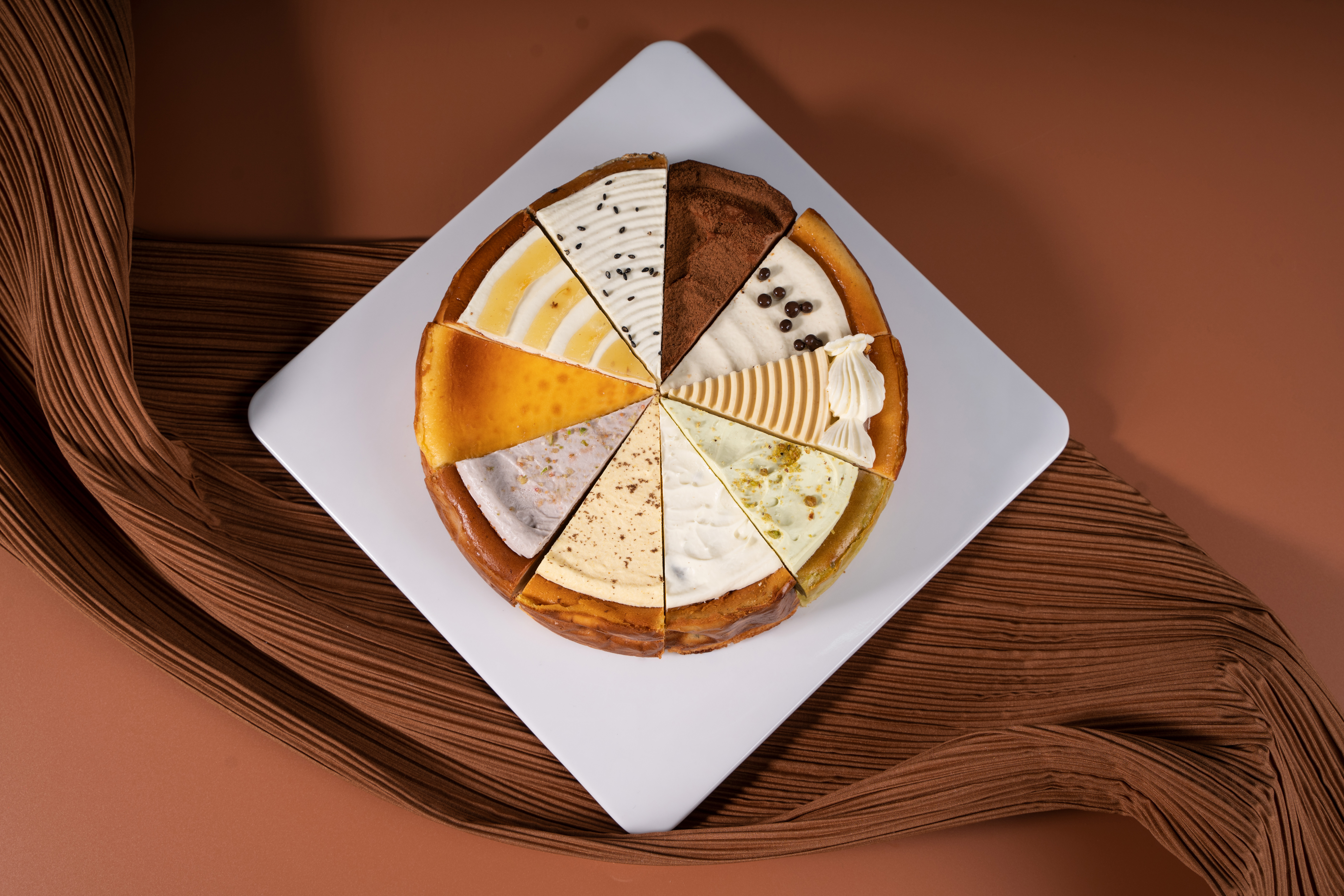 Basque cheesecake ပေါင်းစပ်