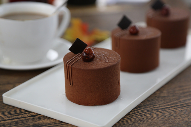 Chocolate Hazelnut Mousse Cake