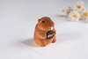 Groundhog-shaped Mousse Cake