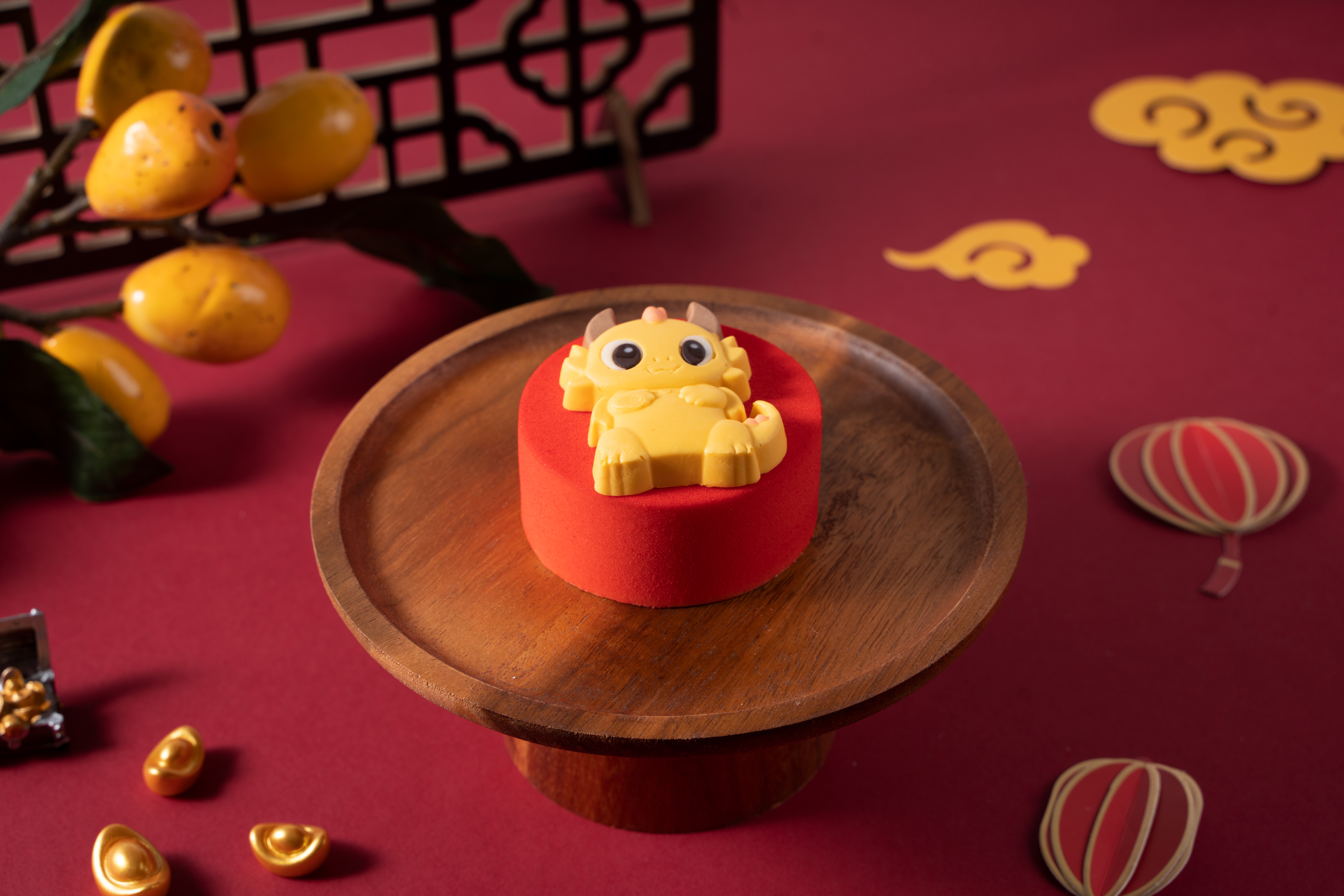 Dragon Son New Year Mousse Cake 