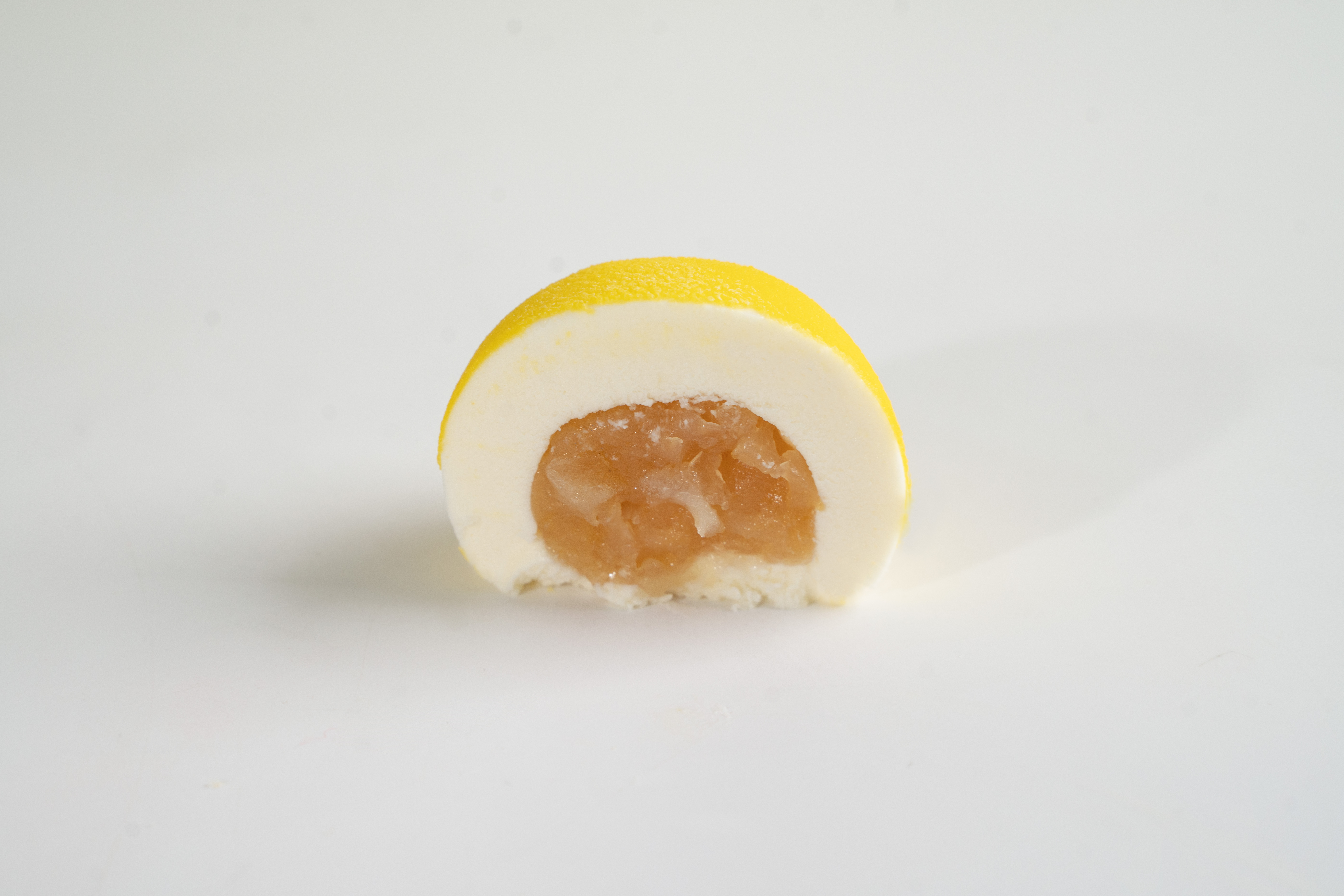 Lemon Shaped Mousse Cake