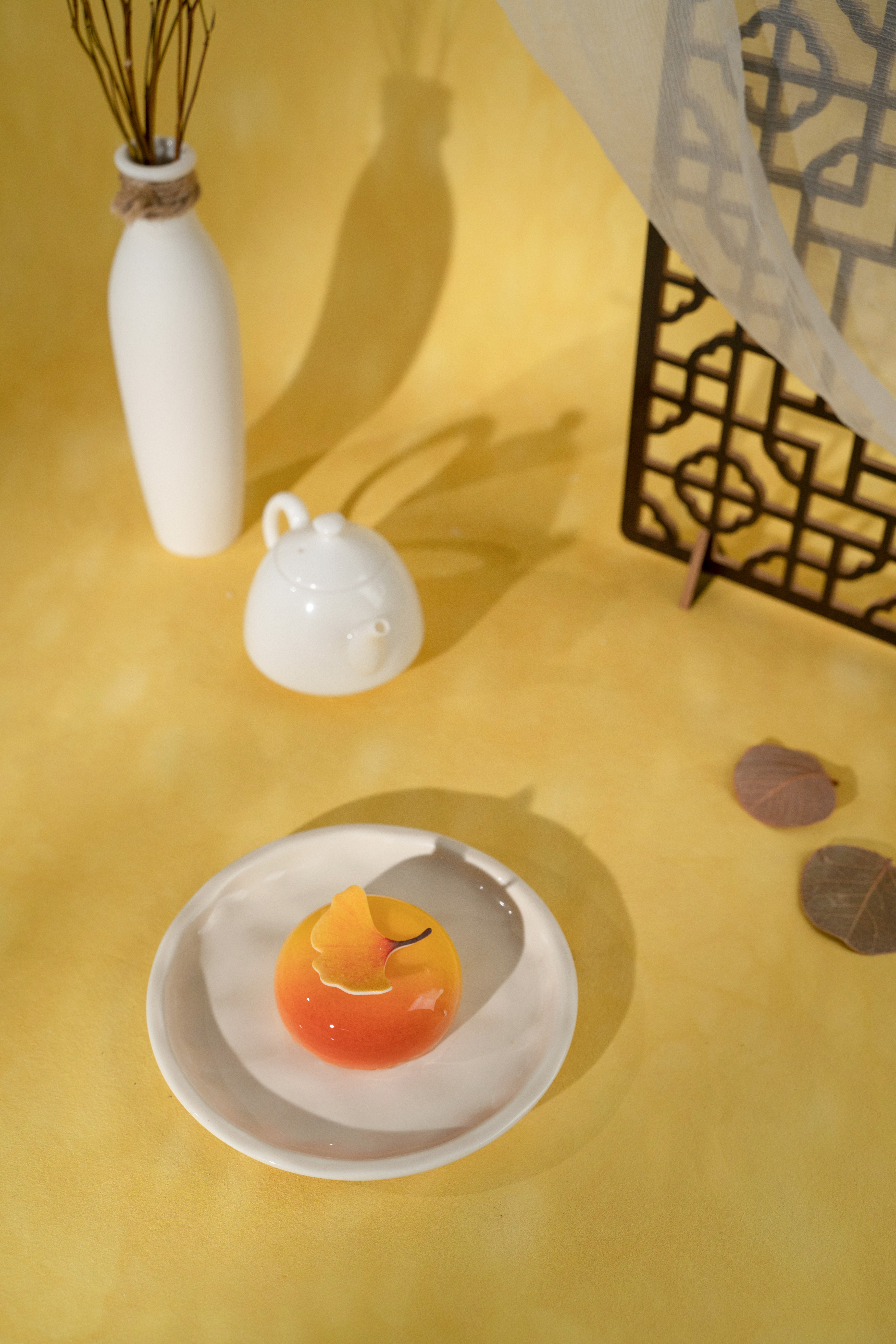 Apricot Fortune Mousse Cake