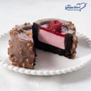 Brownie Raspberry Mousse Cake