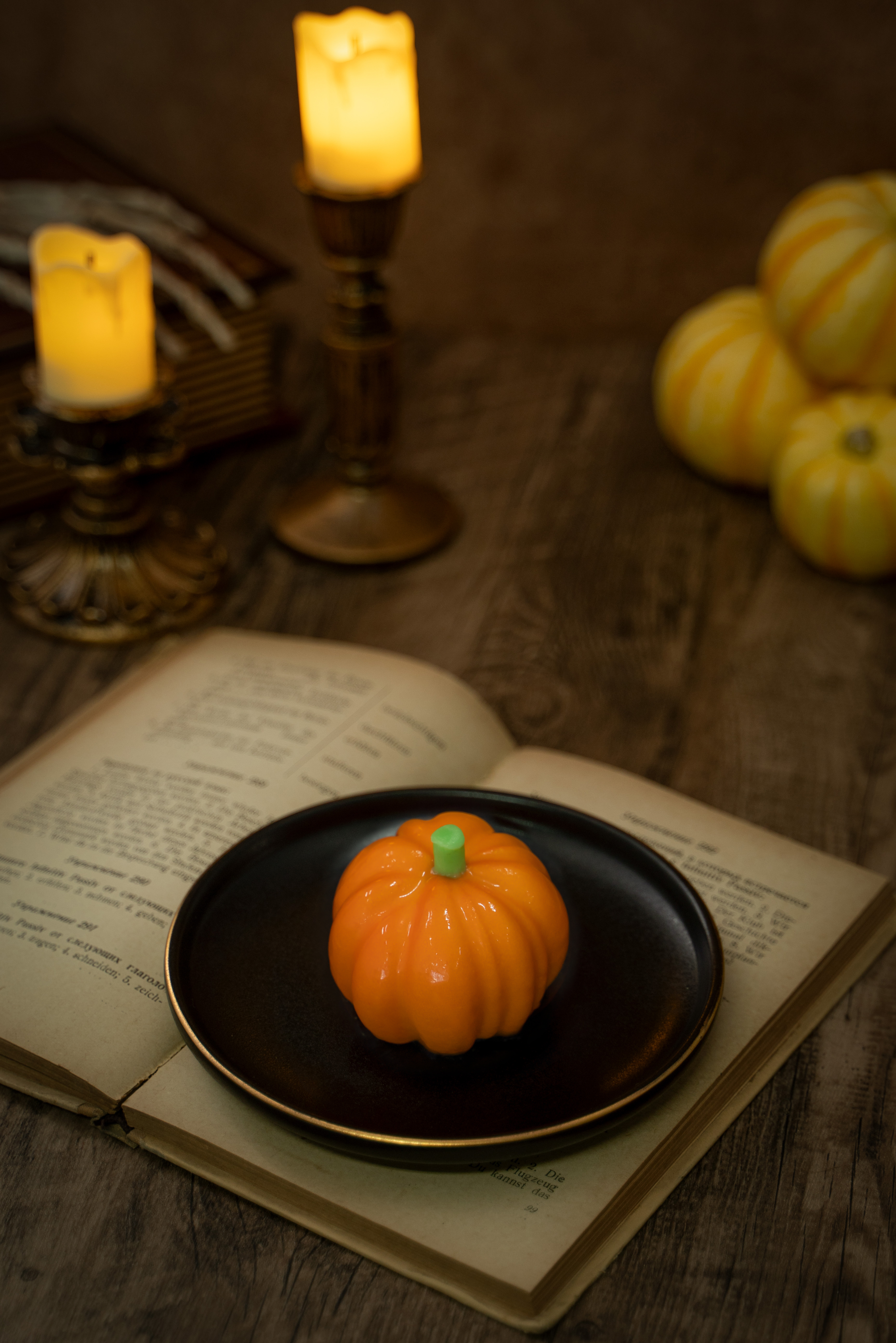 Pumpkin Frozen Mousse Cake