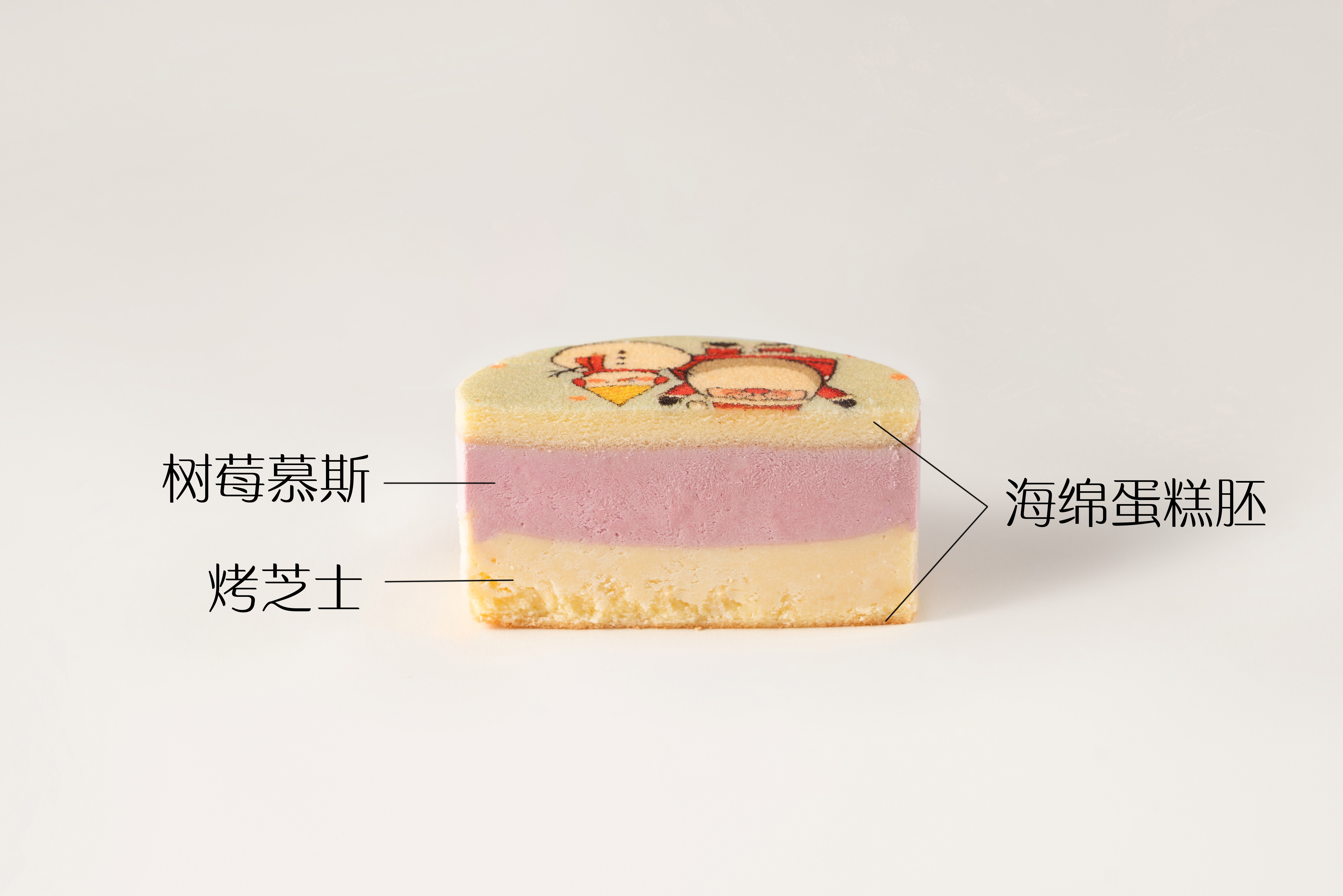 Snowpiercer Mousse Cake