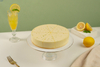 Lemon Bavarian Mousse Cake