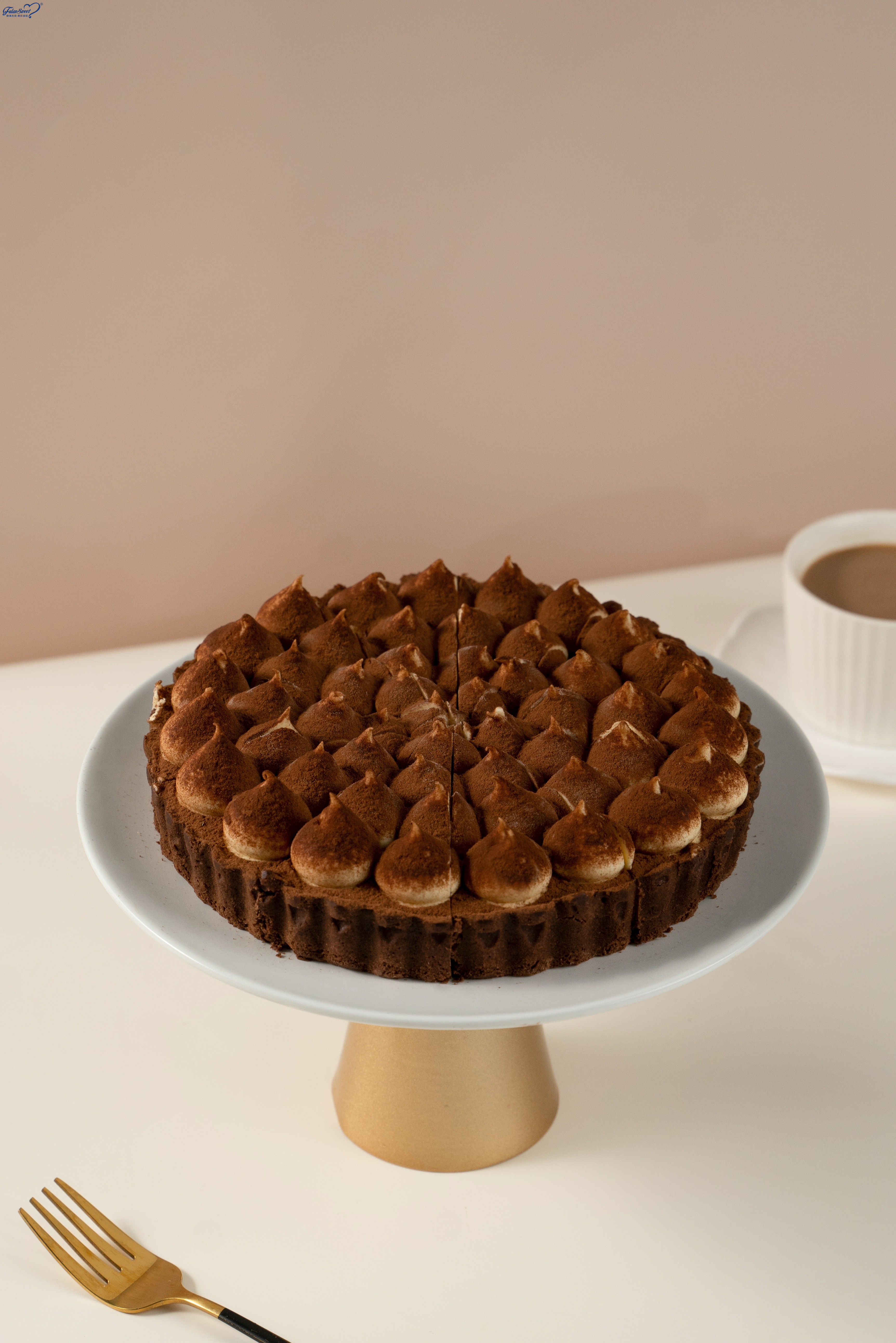 Tiramisu Tart Mousse Cake