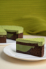 Pistachio Cocoa Mousse Cake