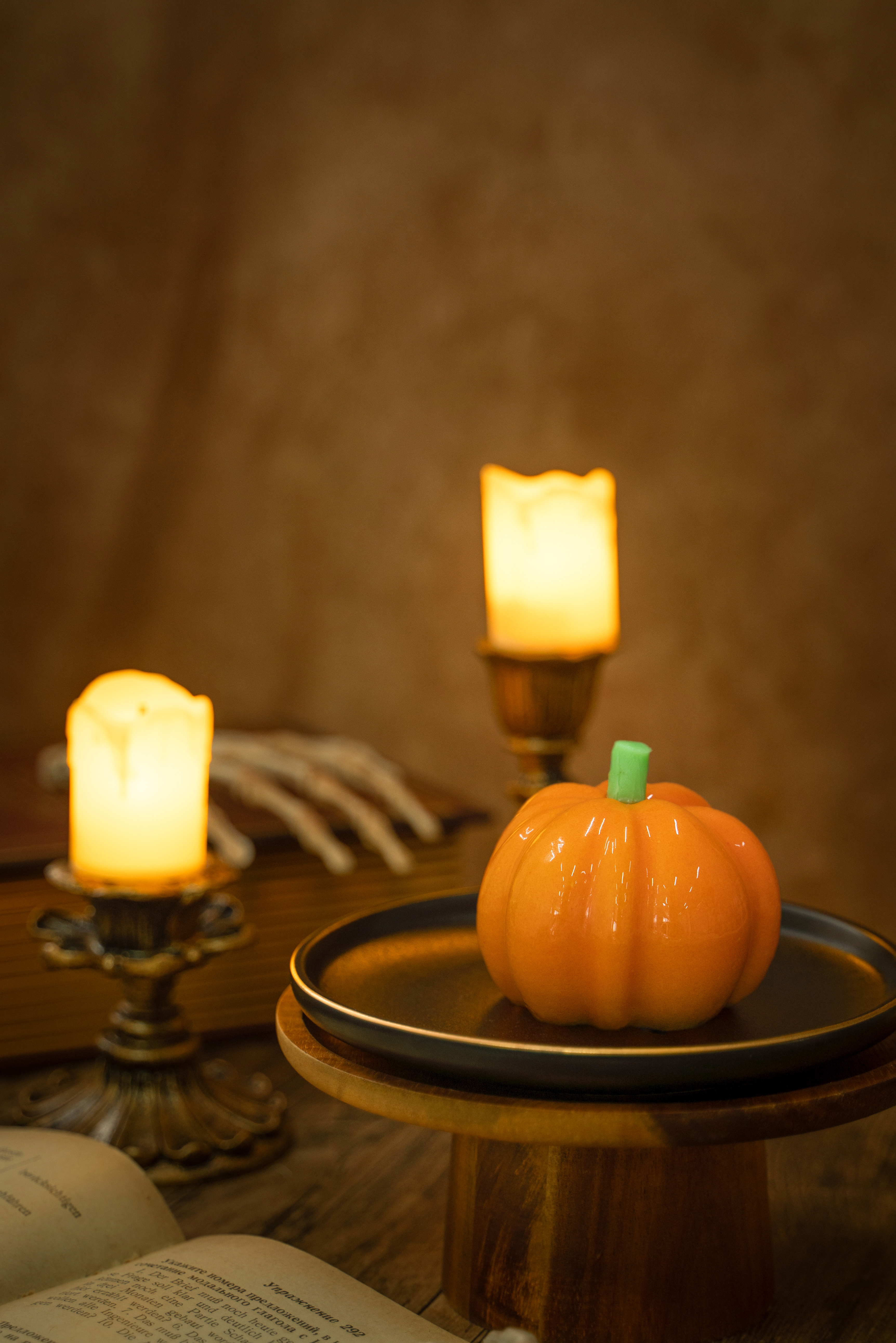 Pumpkin Frozen Mousse Cake