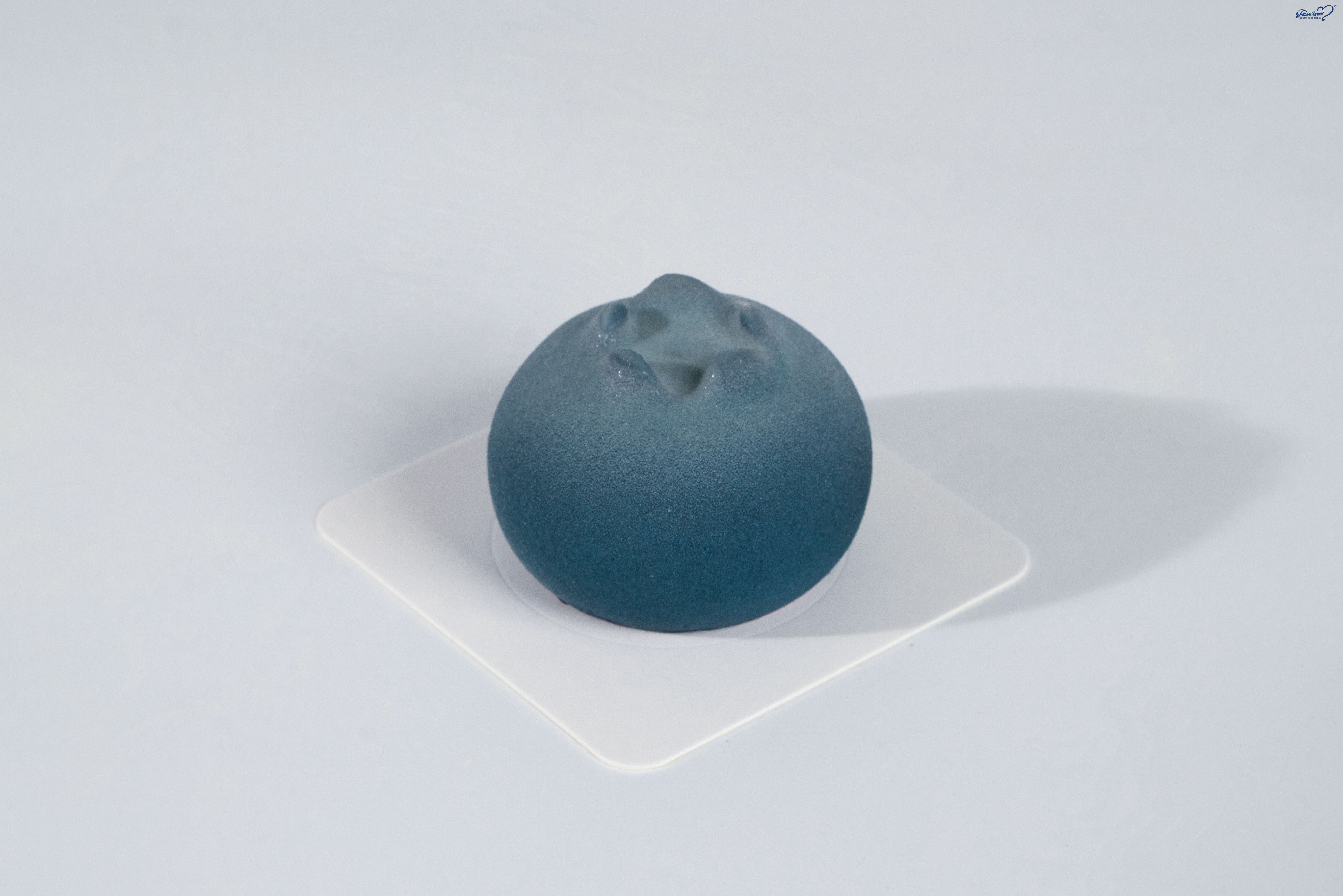 Blueberry Shaped Mousse Cake