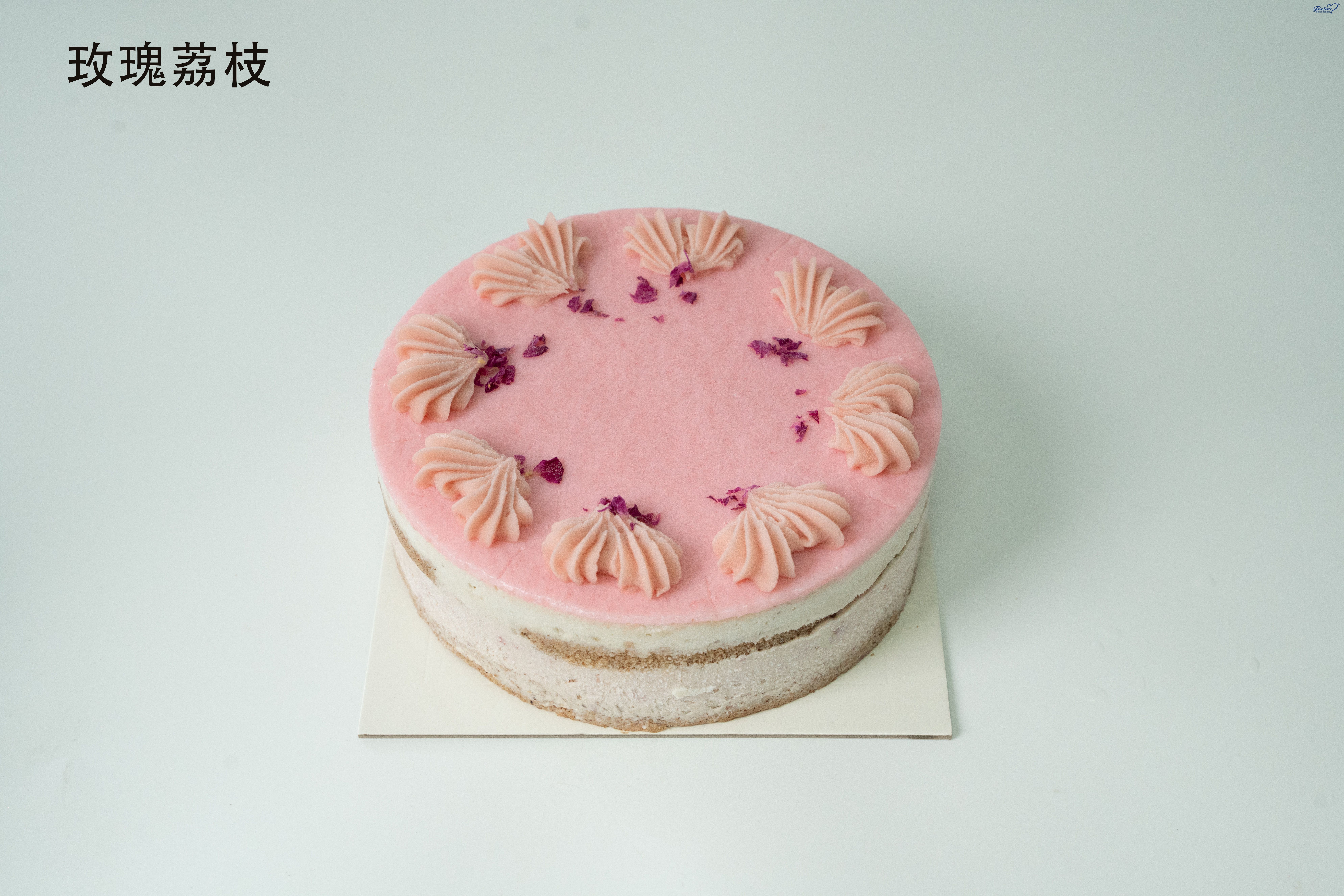 Rose Lychee Vegan Desserts