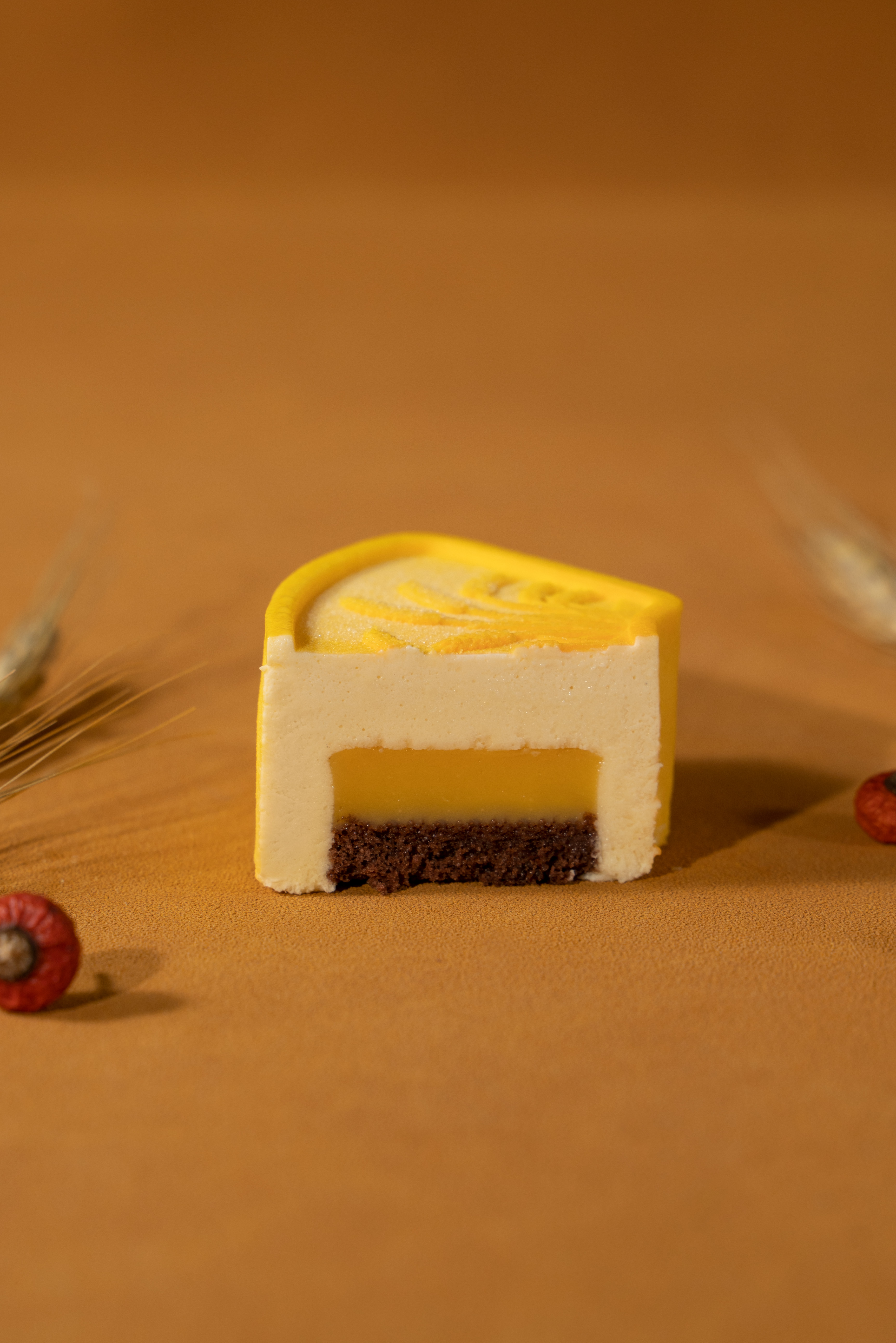 FULAN SWEET Golden Harvest Mousse Cake