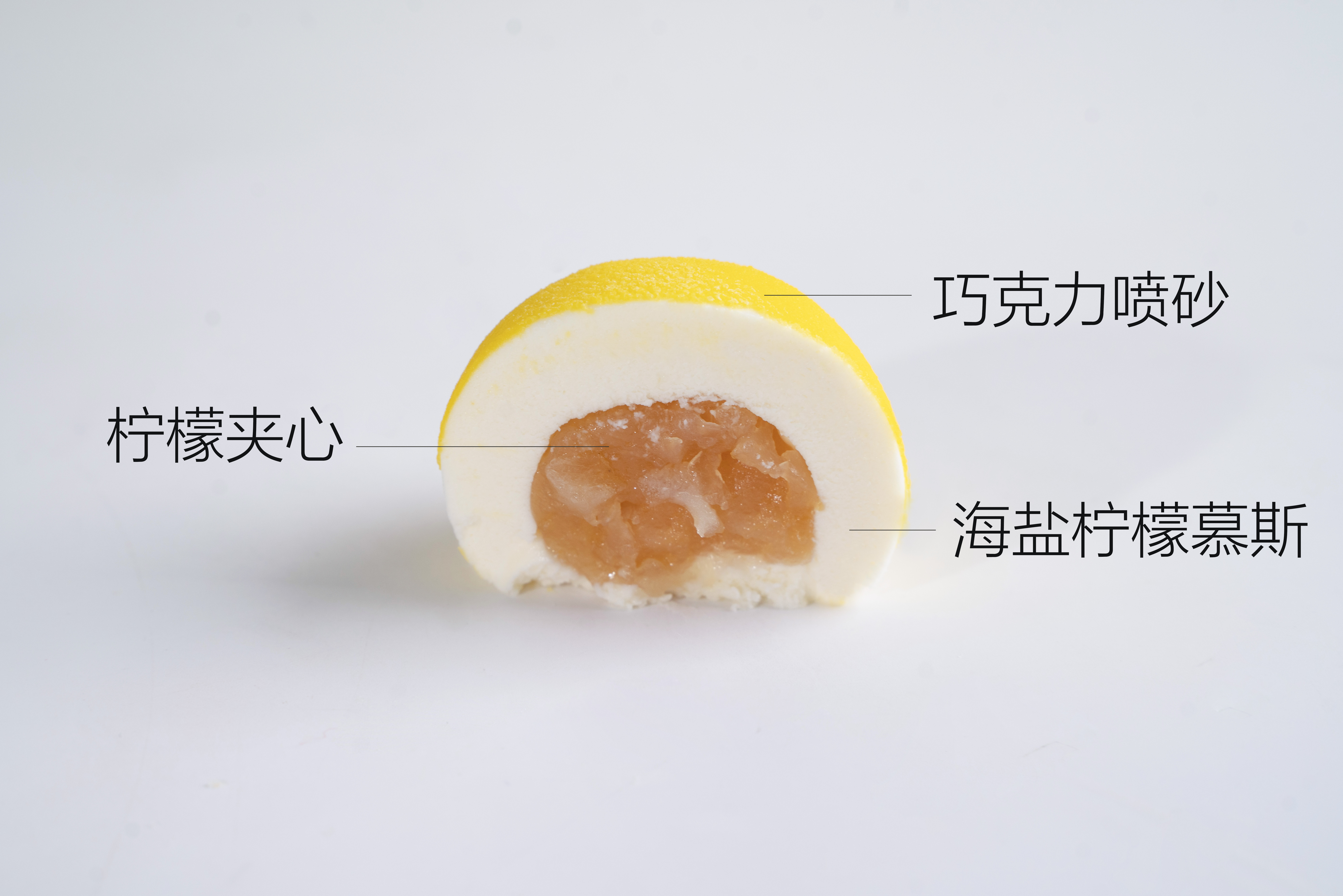 Lemon Shaped Mousse Cake