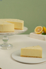 Lemon Bavarian Mousse Cake
