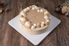 Raw Coconut Latte Mousse Cake