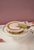 Guava Pistachio Basque Cheesecake