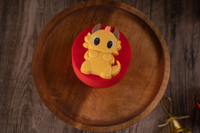 Dragon Son New Year Mousse Cake 