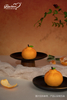 Lucky Tangerine Fruit-shaped Mousse Cake