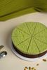 Pistachio Cocoa Mousse Cake
