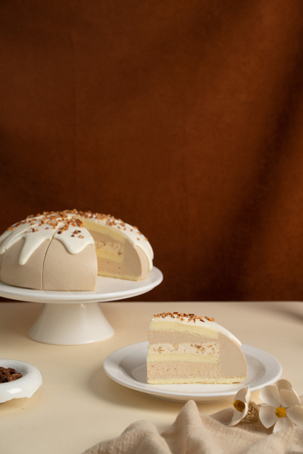 Rum Black Tea Mousse Cake