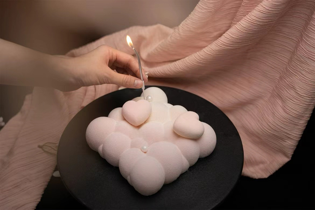 Love In the Clouds Mousse Cake