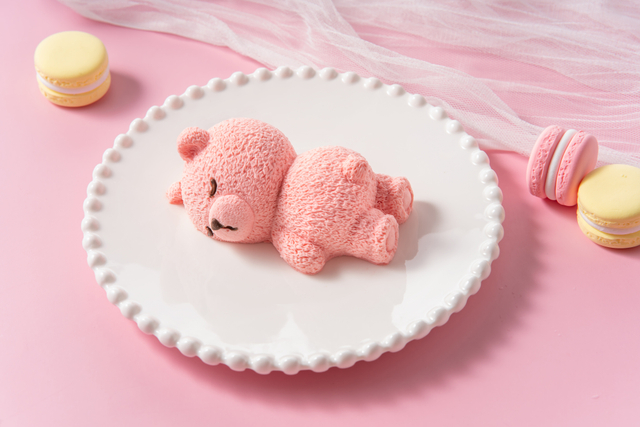 Strawberry Bear Mousse Cake