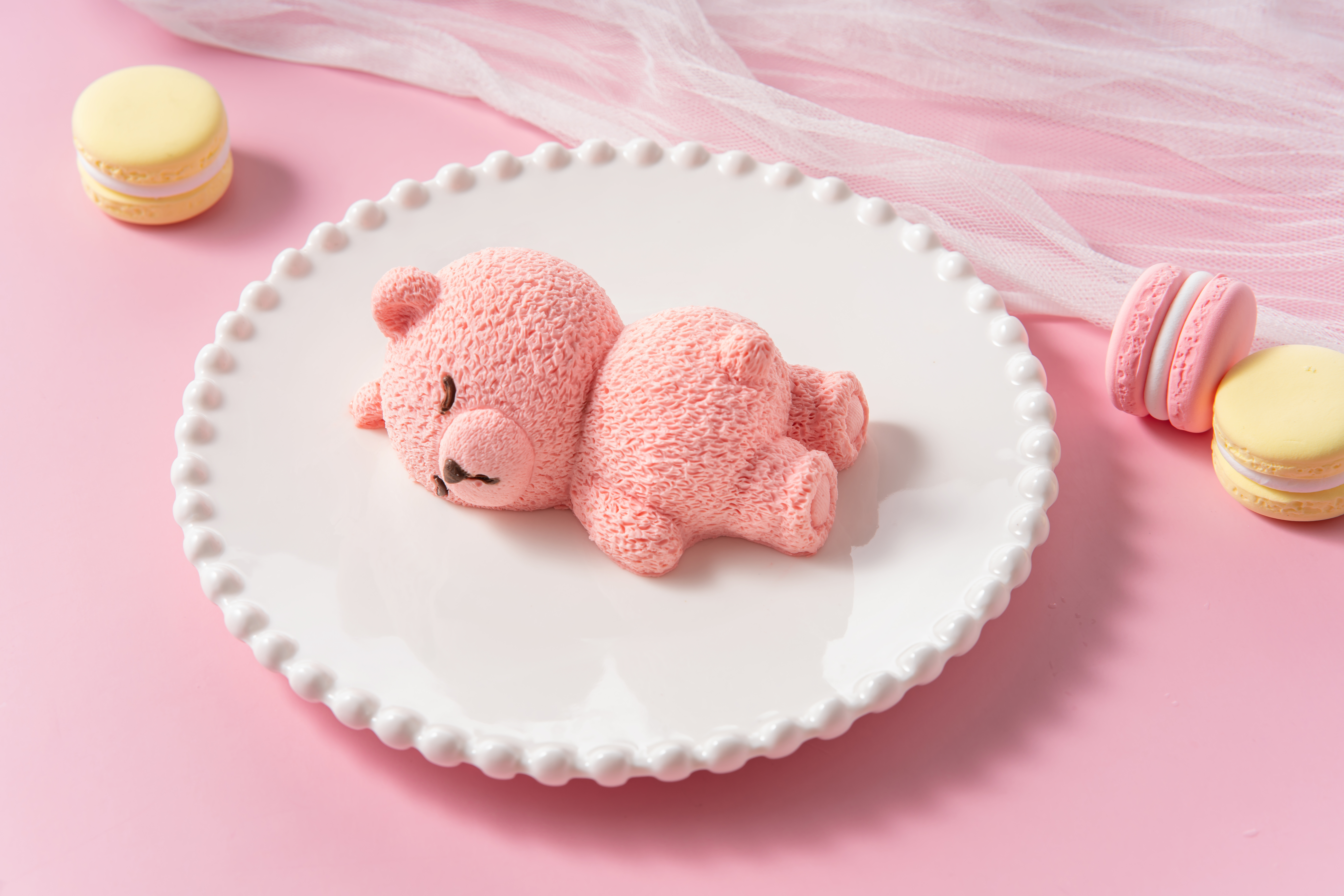 Strawberry Bear Mousse Cake