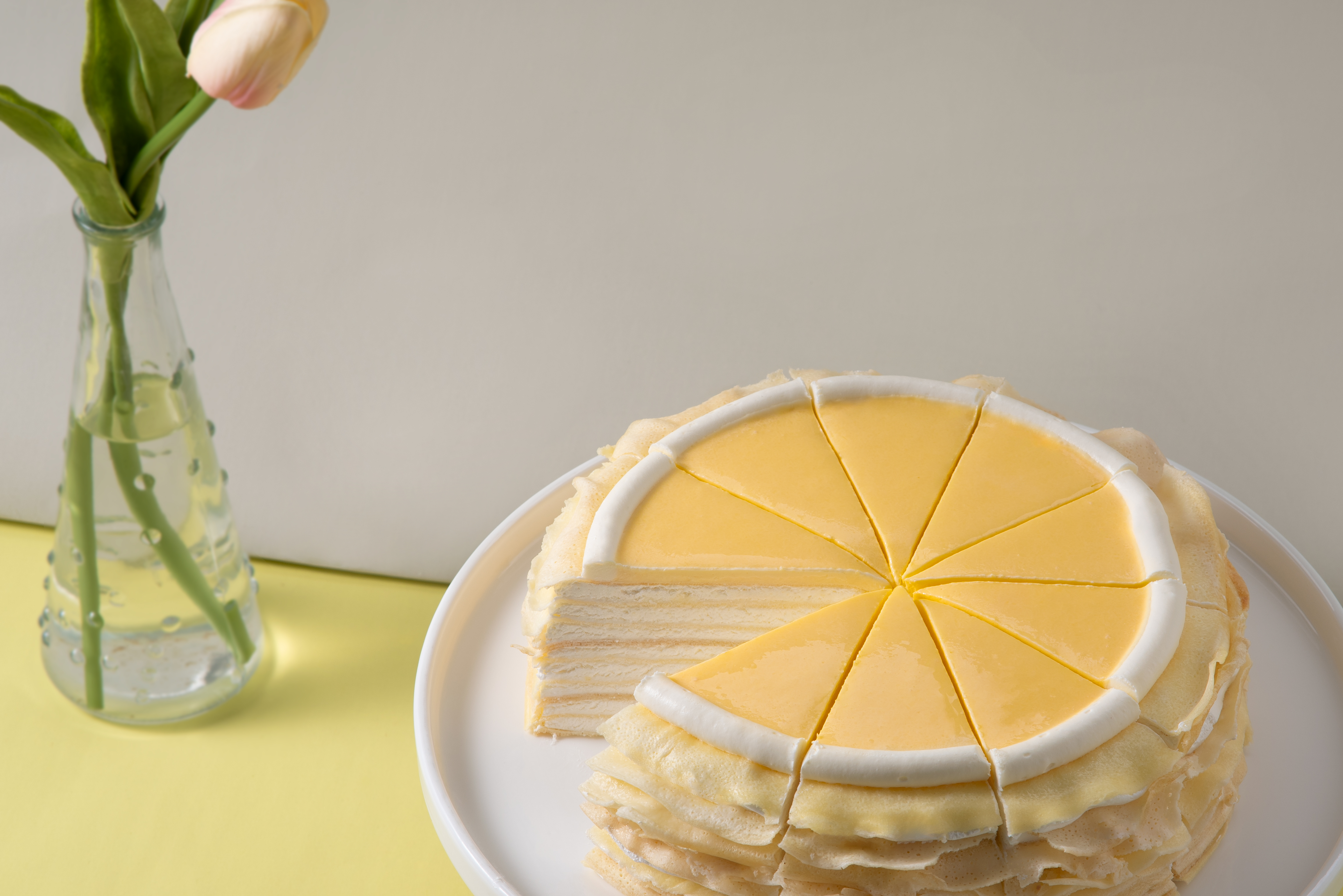 Durian Mille Crepe Cake