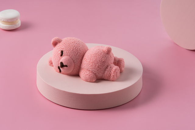 Strawberry Bear Mousse Cake