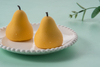Crown Pear Fruit Shaped Mousse Cake