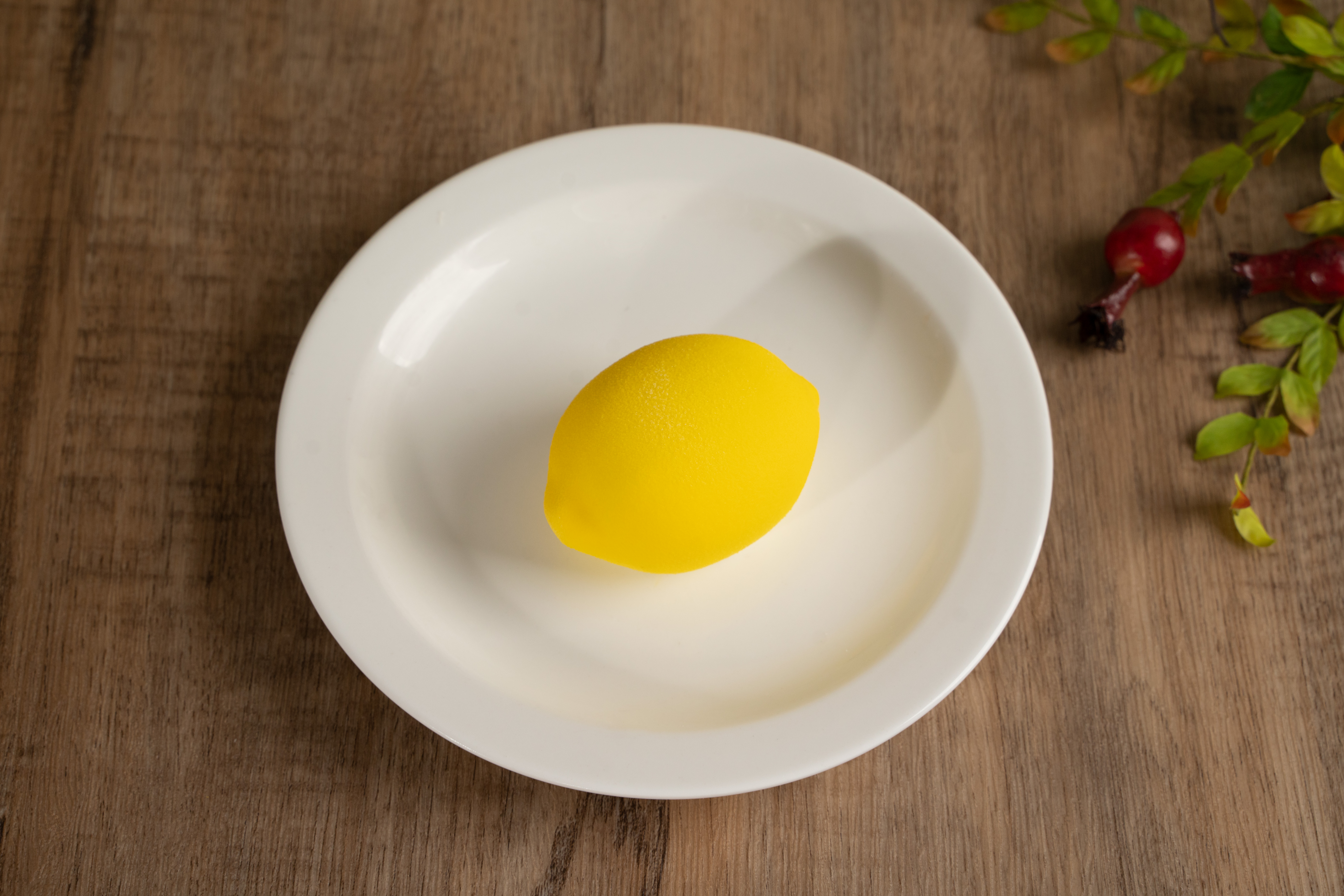 Lemon Shaped Mousse Cake