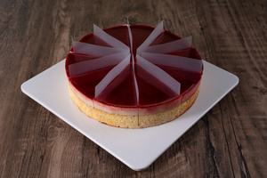 Plum Mousse Cake