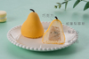 Crown Pear Fruit Shaped Mousse Cake