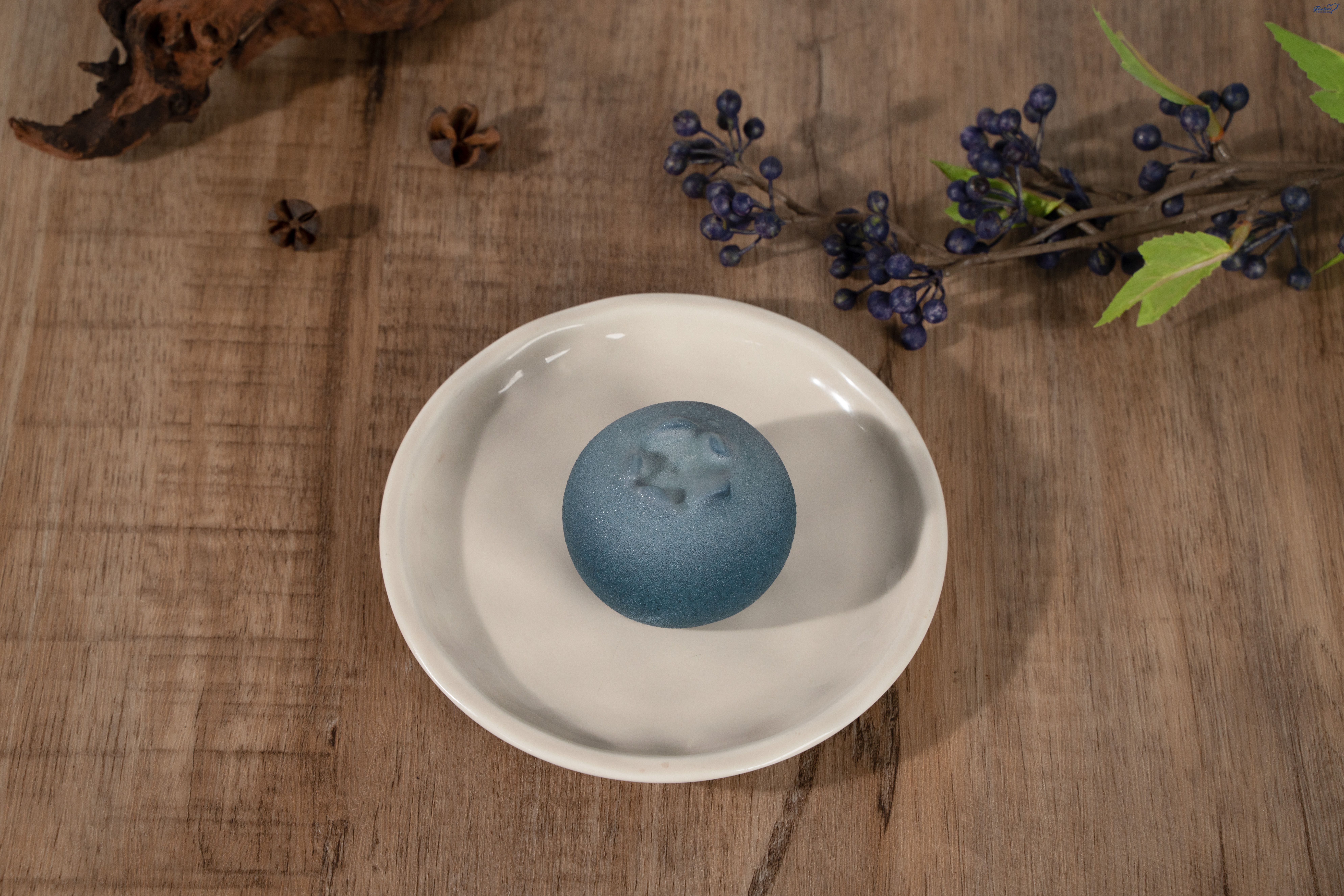 Blueberry Shaped Mousse Cake