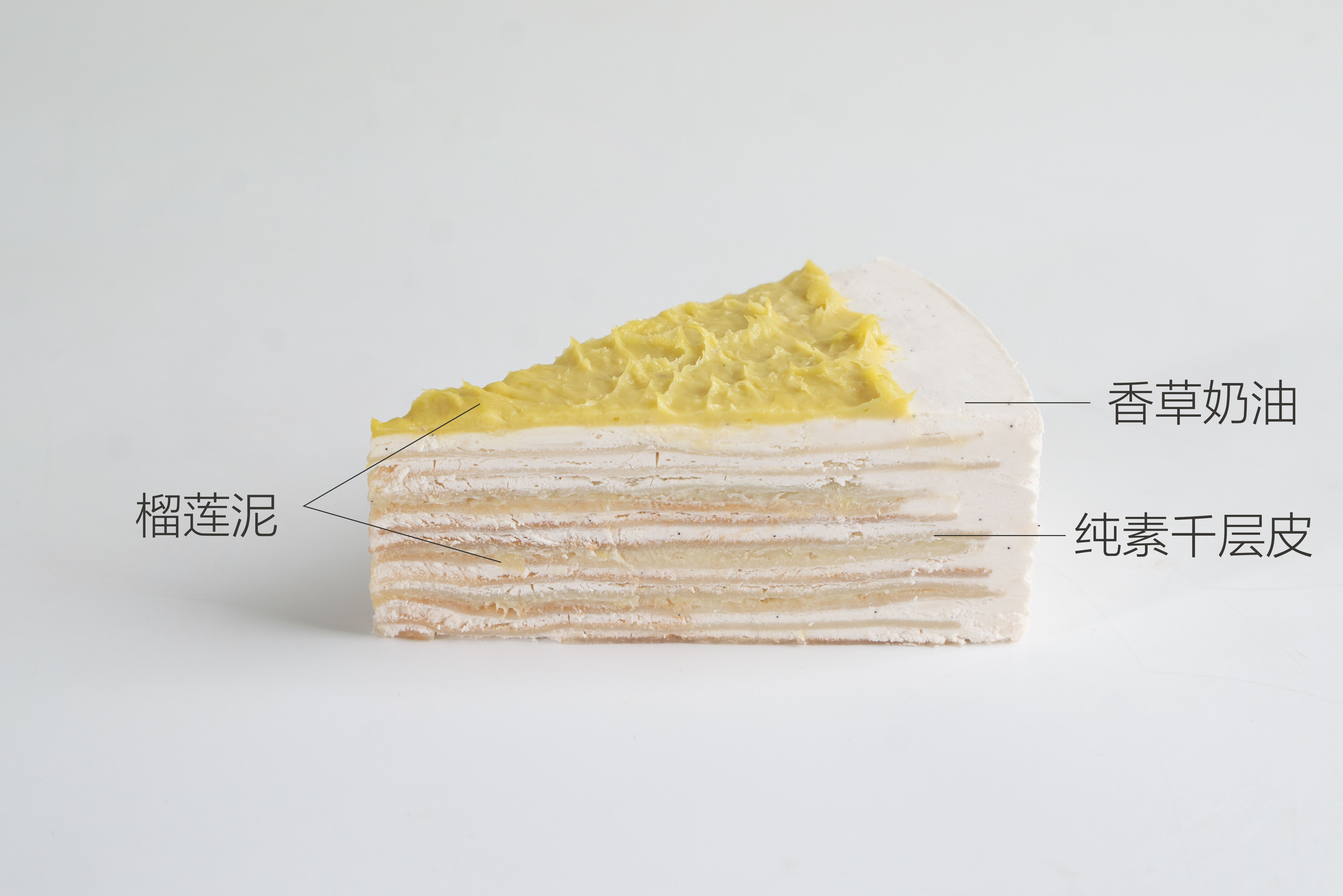 Durian Layer Cake Vegan Desserts