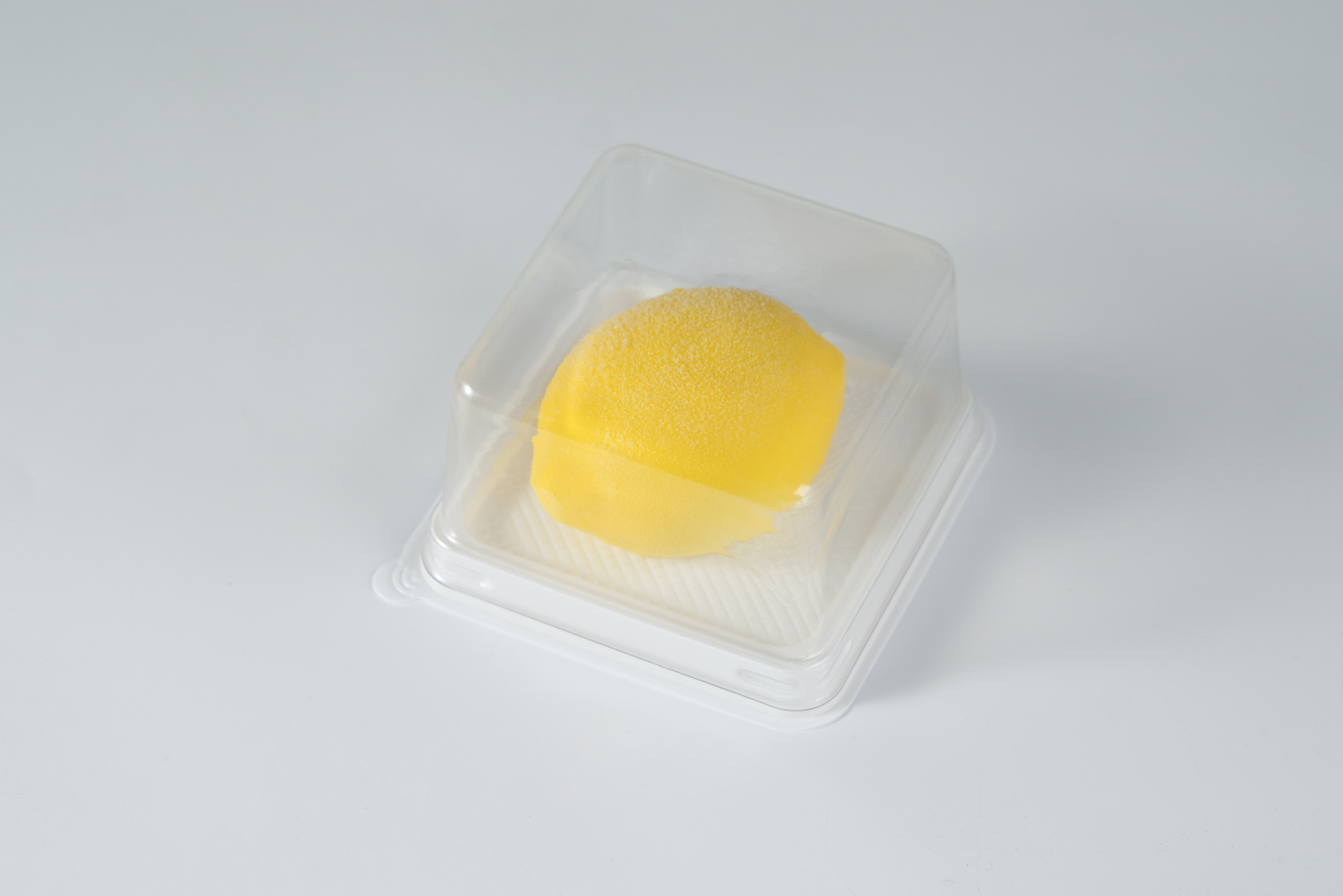 Lemon Shaped Mousse Cake