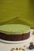 Pistachio Cocoa Mousse Cake