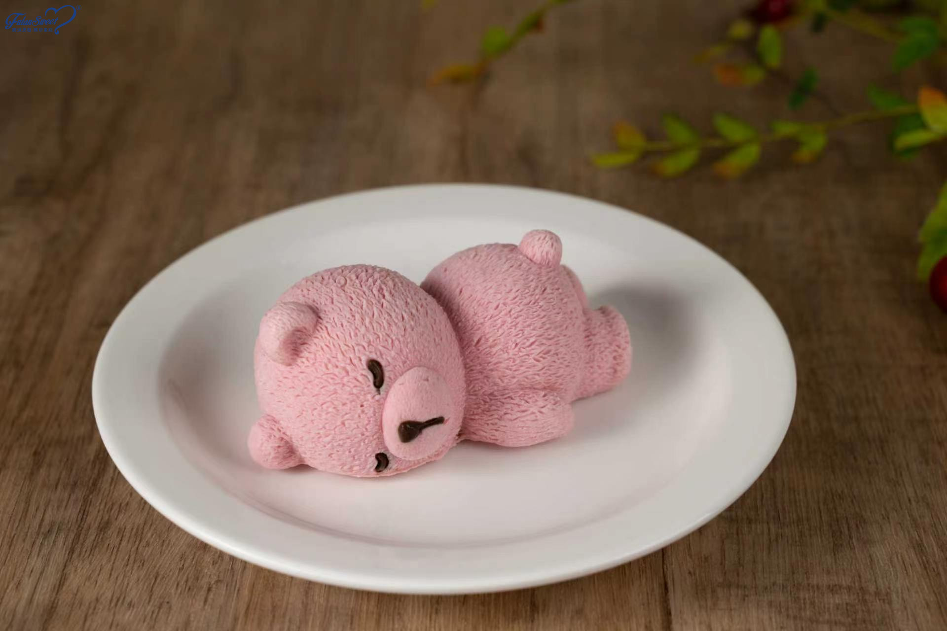 Strawberry Bear(Vegan Dessert)